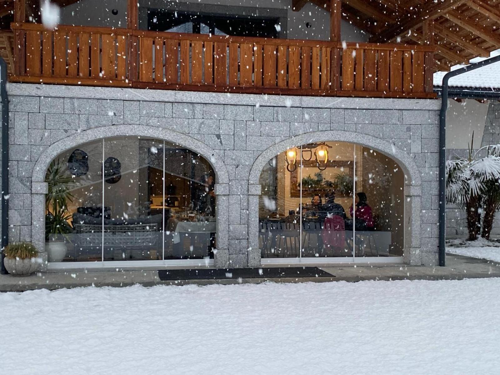 B&B Casa Il Sasso Pinzolo Buitenkant foto